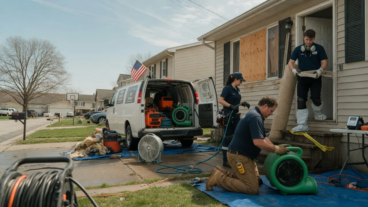 Water Damage Restoration in Lapel, IN near me